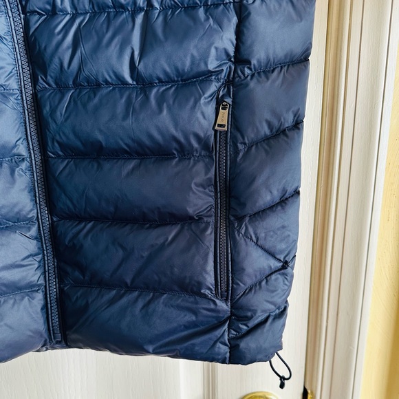 POLO Ralph Lauren Navy Blue The Colden Packable Glossed Vest - Picture 5 of 15